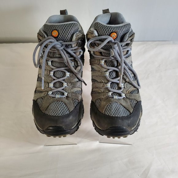 Merrell Shoes - Merrell Boots Women's 8.5 Grey Periwinkle J88792 Waterproof Hiking Vibram Shoes